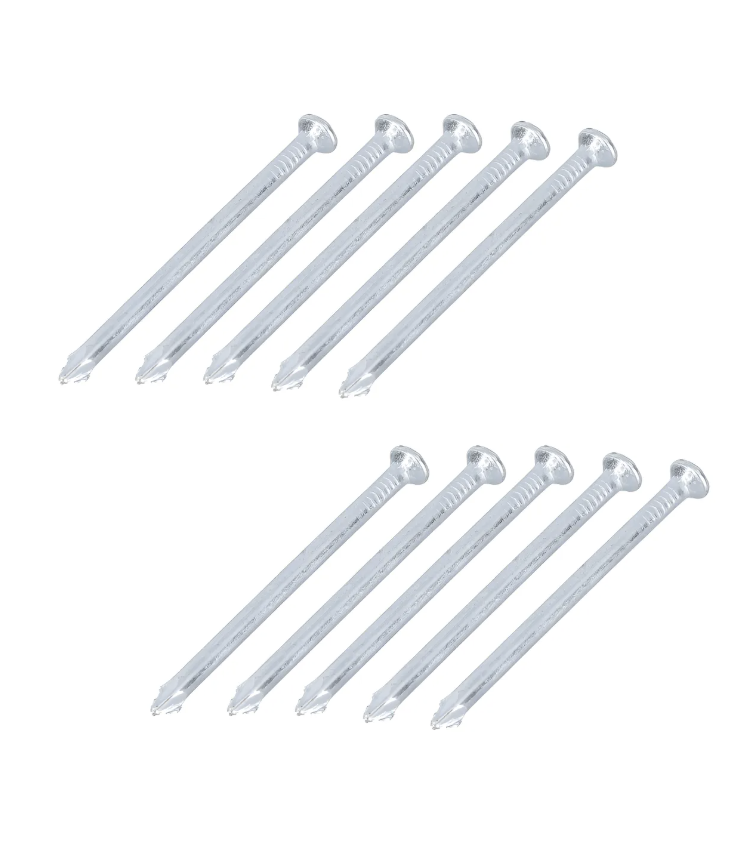 Pregos de alumínio e outros metais